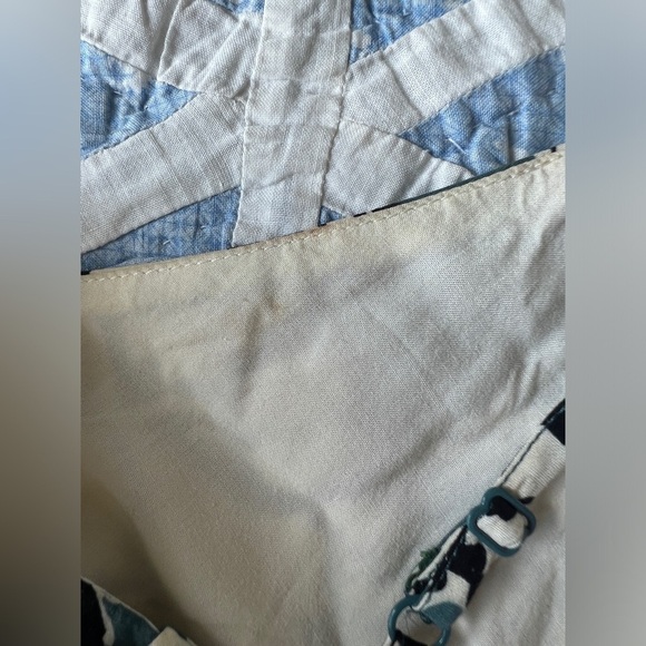 Banana Republic Womens Blue White Floral Summer Cute V-Neck Tank Top XXS Petite - Picture 10 of 10